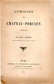 L'origine de Chteau Porcien, Henri Jadart