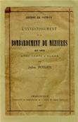 L'investissement et le bombardement de Mzires en 1870, Jules Poirier
