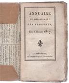 Annuaire du dpartement des Ardennes pour l'anne 1827