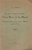 Un prince manqu de Sedan : Charles Robert de La Marck, Pierre Congar