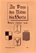 Au Pays des Rièzes et des Sarts 1984 N° 99