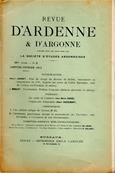 Revue d'Ardenne et d'Argonne 1912 N° 2