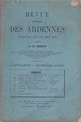 Revue historique des Ardennes juillet 1867 