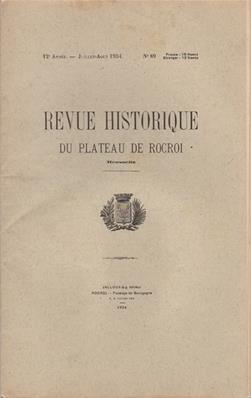 Revue Historique du Plateau de Rocroi N° 89