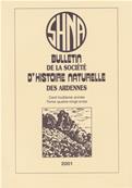 Bulletin de la Société d'Histoire Naturelle des Ardennes N° 91
