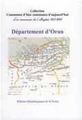 Les communes d'Algérie: département d'Oran