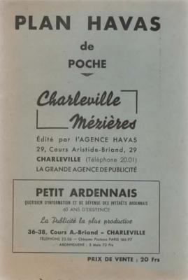 Plan Havas de poche Charleville Mézières