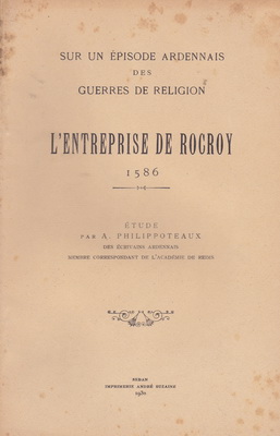 L'entreprise de Rocroi 1586