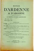 Revue d'Ardenne et d'Argonne 1912 N° 3