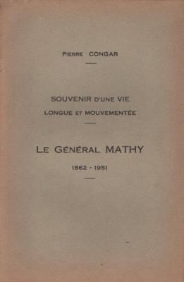 Le Général Mathy, Pierre Congar