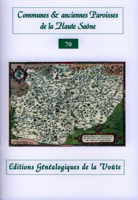 Communes et anciennes paroisses de la Haute Saône