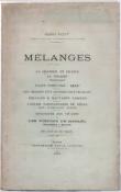 Mélanges, Henry Rouy