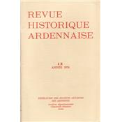 Revue historique Ardennaise 1974 N° 9