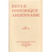 Revue historique Ardennaise 1974 N 9