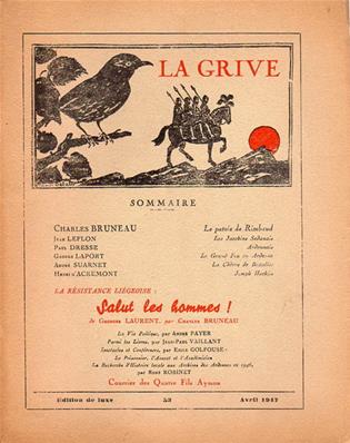 La Grive N° 53 édition de Luxe