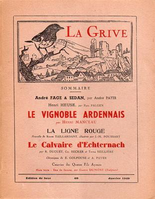 La Grive N° 60 , édition luxe