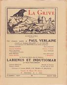 La Grive N 72, janvier 1952