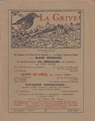 La Grive N 94, avril 1957