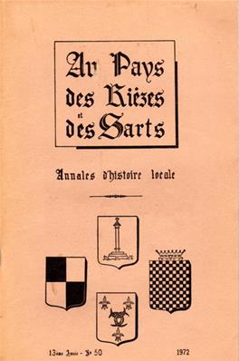 Au Pays des Rièzes et des Sarts 1972 N° 50