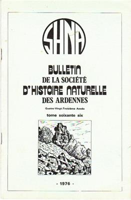 Bulletin de la Société d'histoire naturelle des Ardennes N°66 
