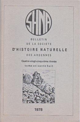 Bulletin de la Société d'histoire naturelle des Ardennes N° 68