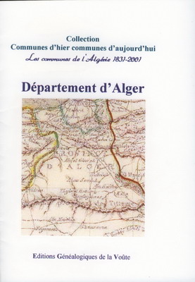 Les communes d'Algérie: département d'Alger