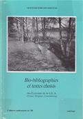 Bio bibliographies et textes choisis des Ecrivains de la SEA,cahiers ardennais N 28