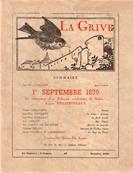 La Grive N 42, octobre 1938