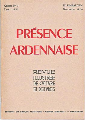 Présence ardennaise N° 7 été 1951