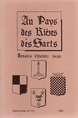 Au pays des Riezes et des Sarts 1989 N° 115