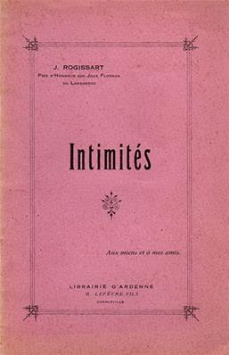 Intimités , Jean Rogissart