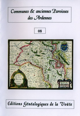 Communes et anciennes paroisses des Ardennes