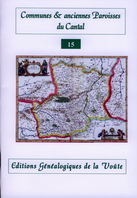 Communes et anciennes paroisses du Cantal