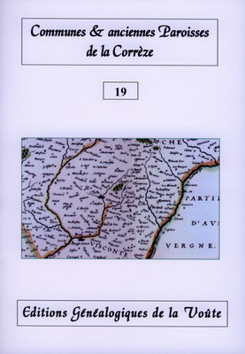 Communes et anciennes paroisses de la Corrèze