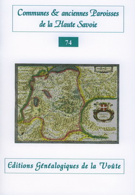 Communes et anciennes paroisses de la Haute Savoie