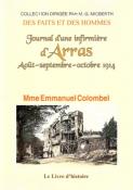 Journal d'une infirmière d'Arras , août-septembre-octobre 1914, Mme Emmanuel Colombel