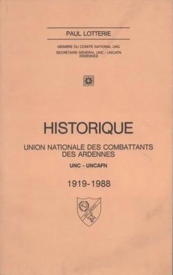 Historique Union Nationale des Combattants des Ardennes, Paul Lotterie