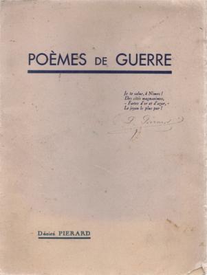 Poèmes de guerre, Désiré Pierard
