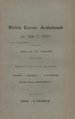 Petits curés ardennais, Abbé H. Syren