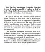 La cour aux paons, Françoise Bourdon