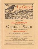 La Grive N° 77 édition de Luxe