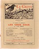 La Grive N 79, octobre 1953