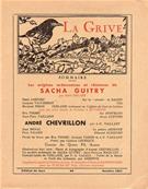 La Grive N° 96 Edition de luxe