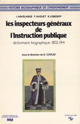 Les inspecteurs généraux de l'instruction publique