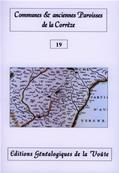 Communes et anciennes paroisses de la Corrèze