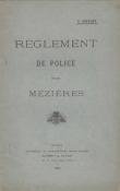 Règlement de police pour Mézières, N. Goffart