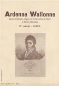 Ardenne Wallonne N 37, spcial Mehul