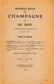 Nouvelle Revue de Champagne et de Brie avril 1927