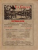 La Grive N 33, juillet 1936