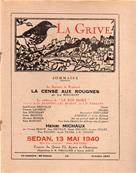 La Grive N 55, octobre 1947